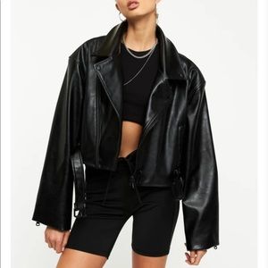 Lioness Staten Island Jacket Oversized BLACK